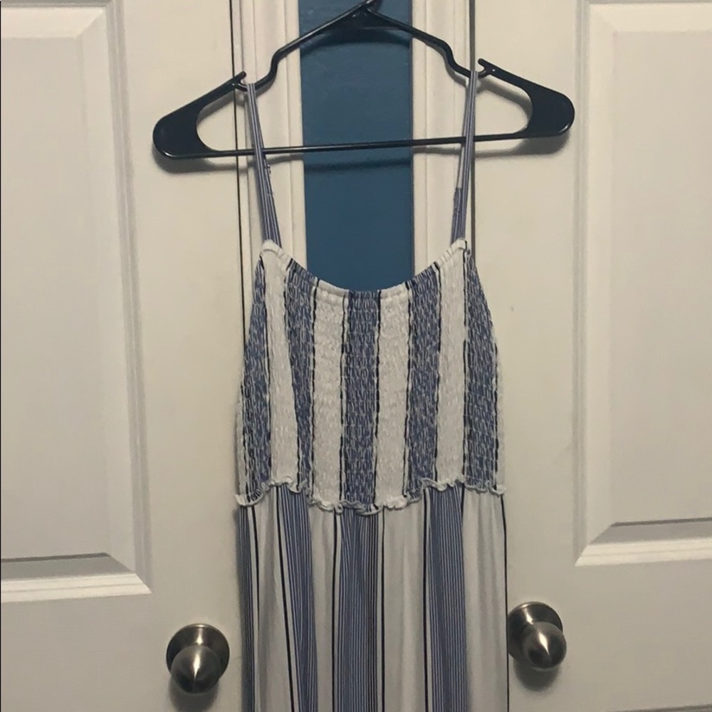 Striped maxi dress